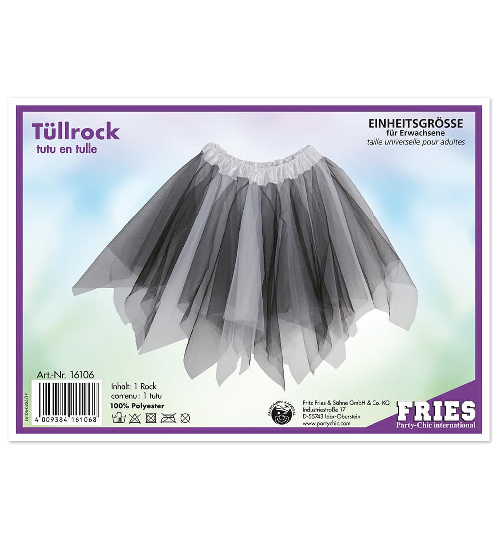 Fries - Tüllrock PB w-sw EhGr