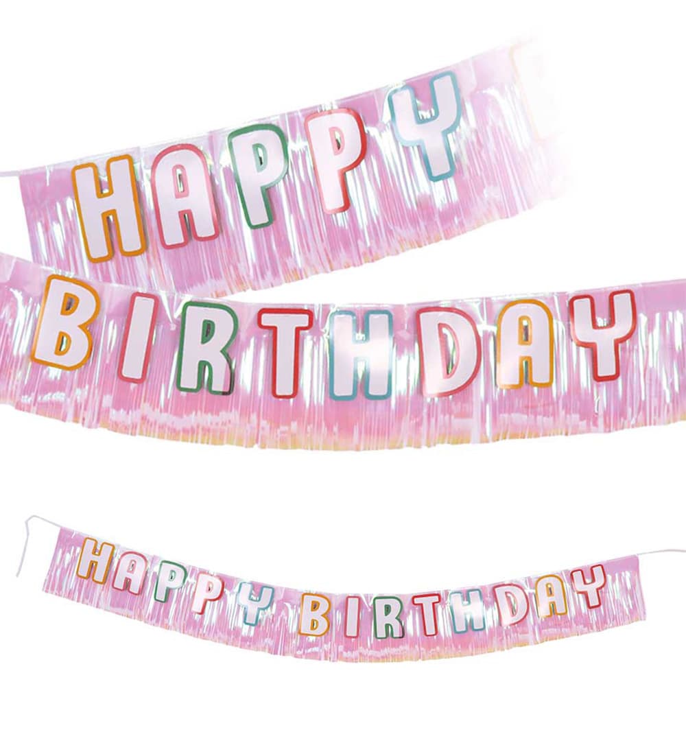 Fries - Happy B-day Girlande