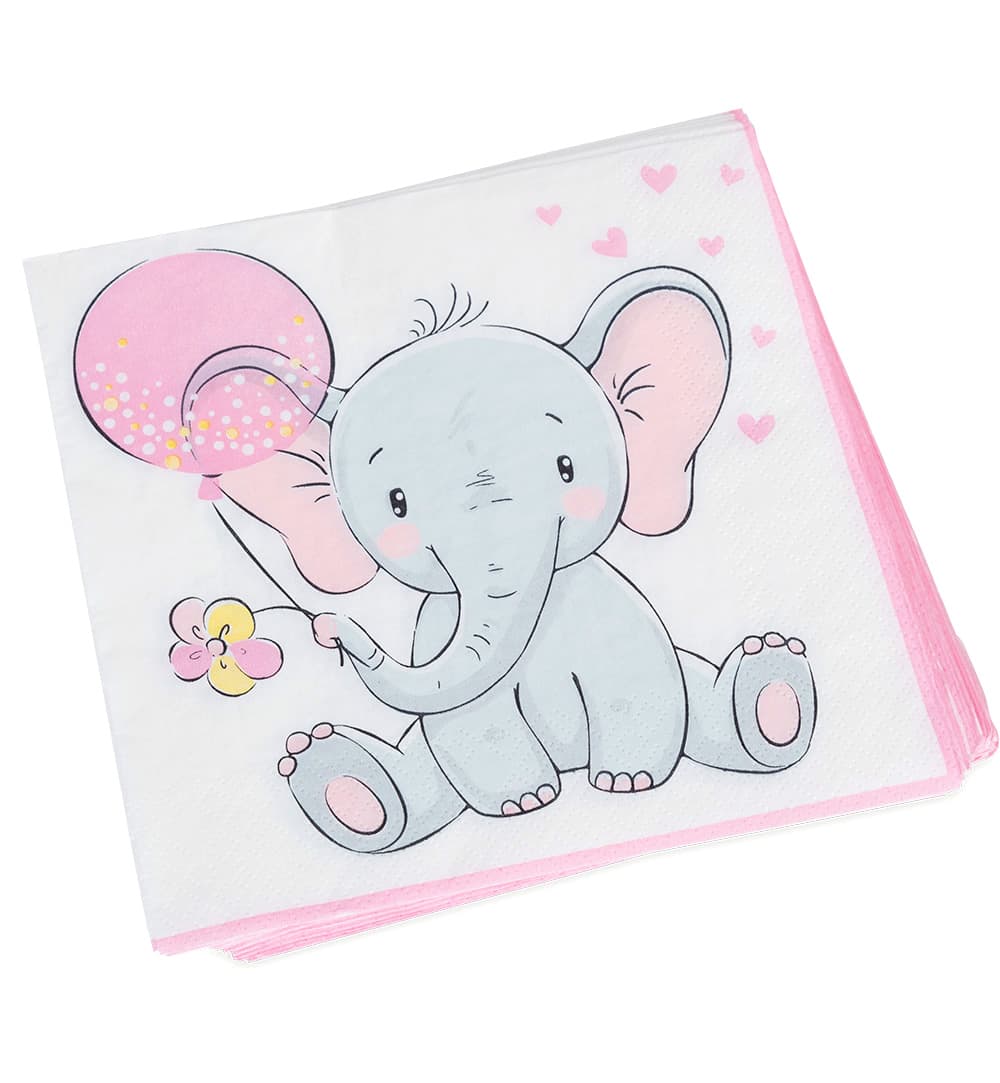 Fries - Servietten Elefant r