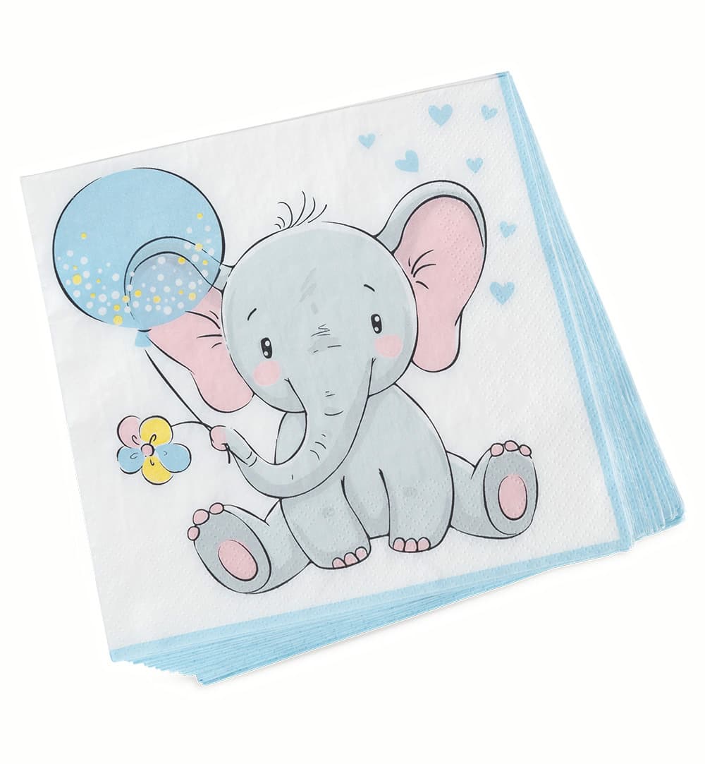 Fries - Servietten Elefant b