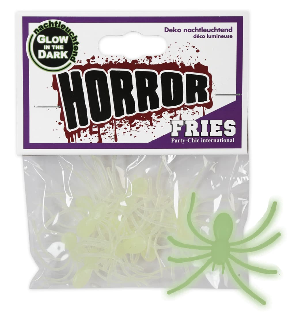 Fries - Dekospinnen nachtleuchtend