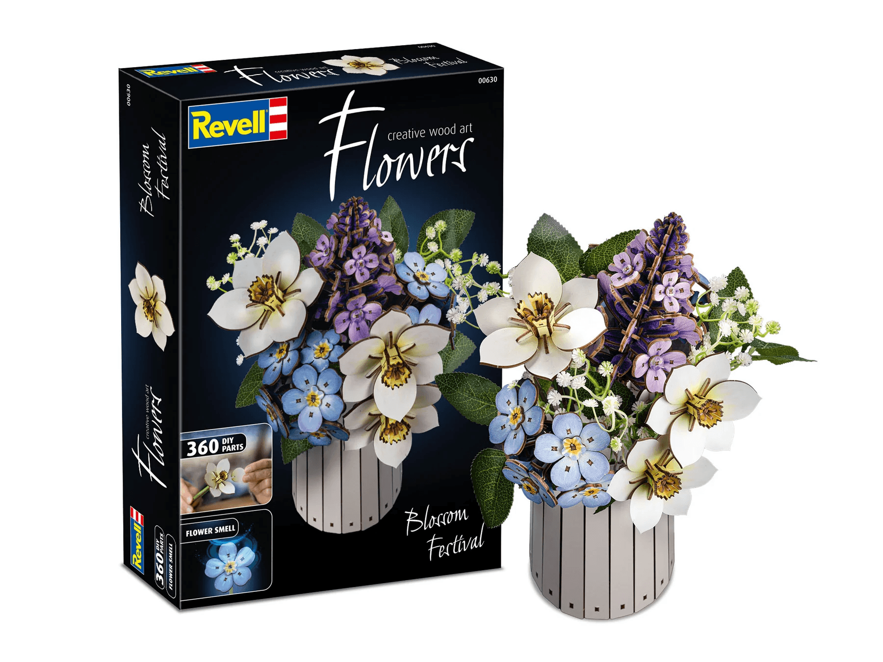 Revell 00630 Creative Wood Art Flowers Blossom Festival 