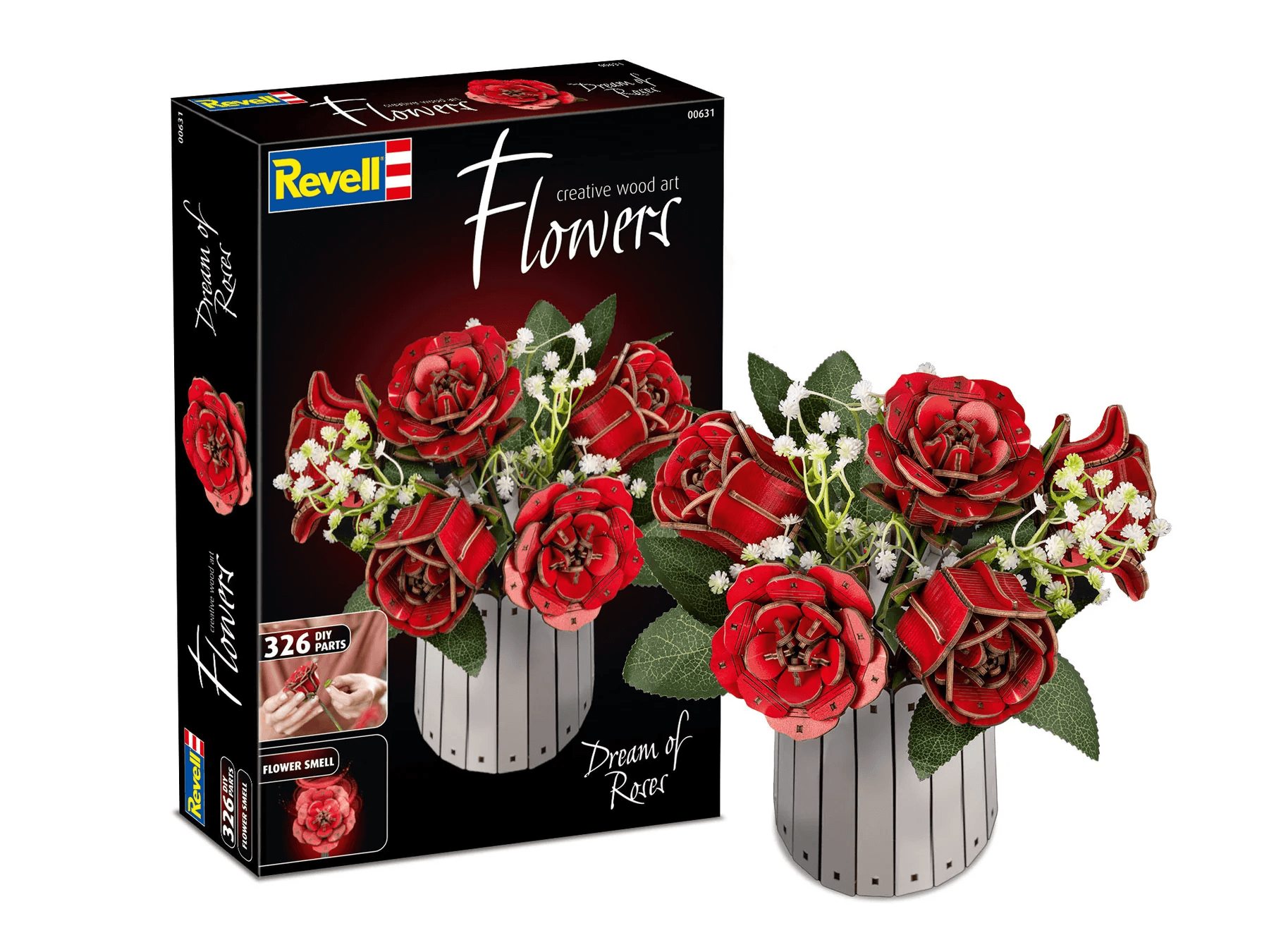 Revell 00631 Creative Wood Art Flowers Dream of Roses
