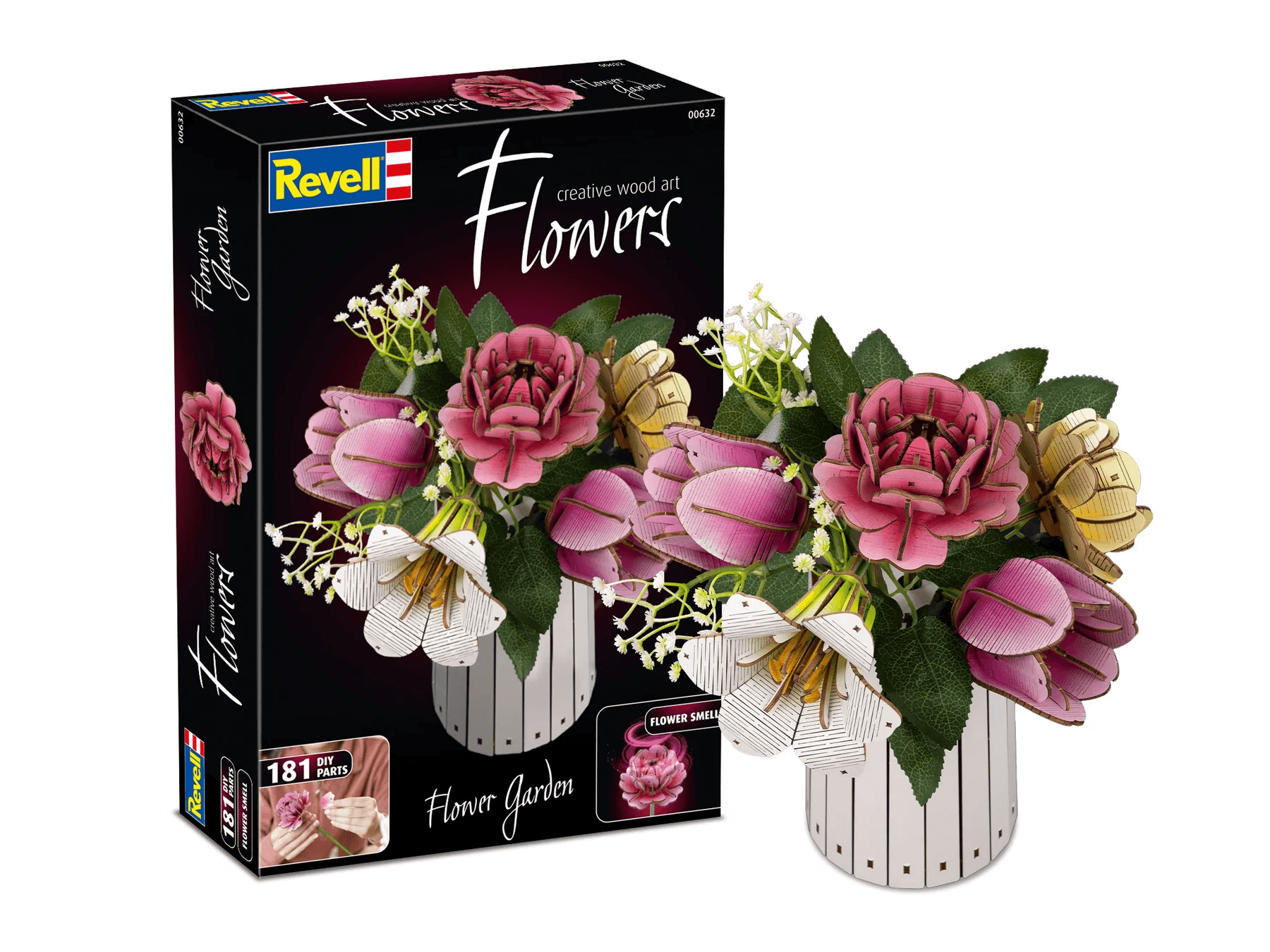 Revell 00632 Creative Wood Art Flowers Flower Garden