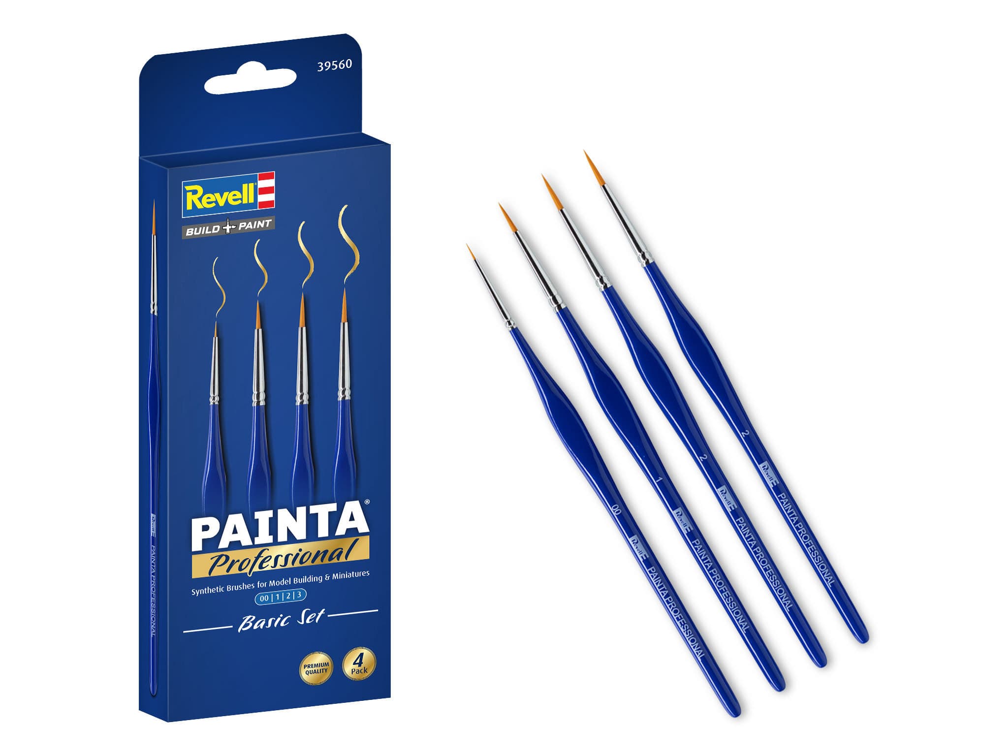 Revell  39560 Painta Professional Brushes: Basic Set