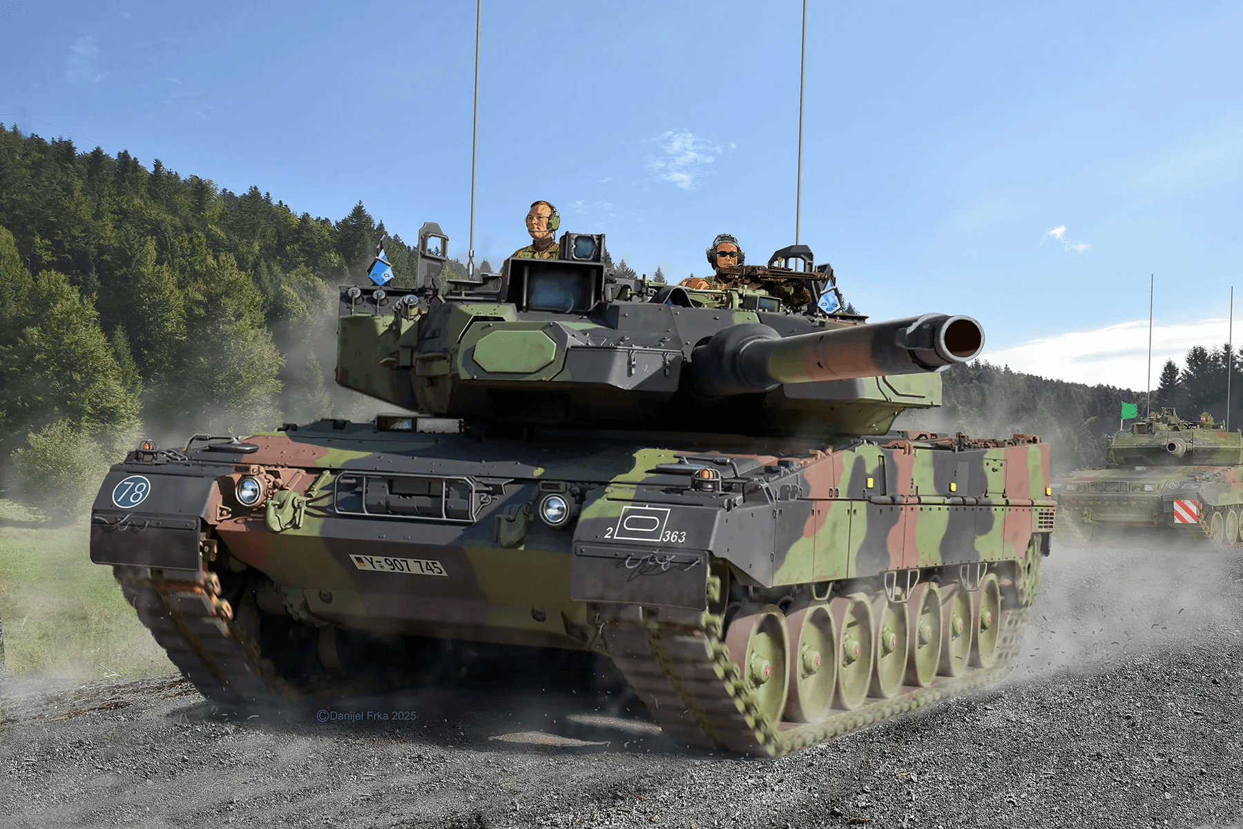 Revell 63360 Model Set Leopard 2A7A1