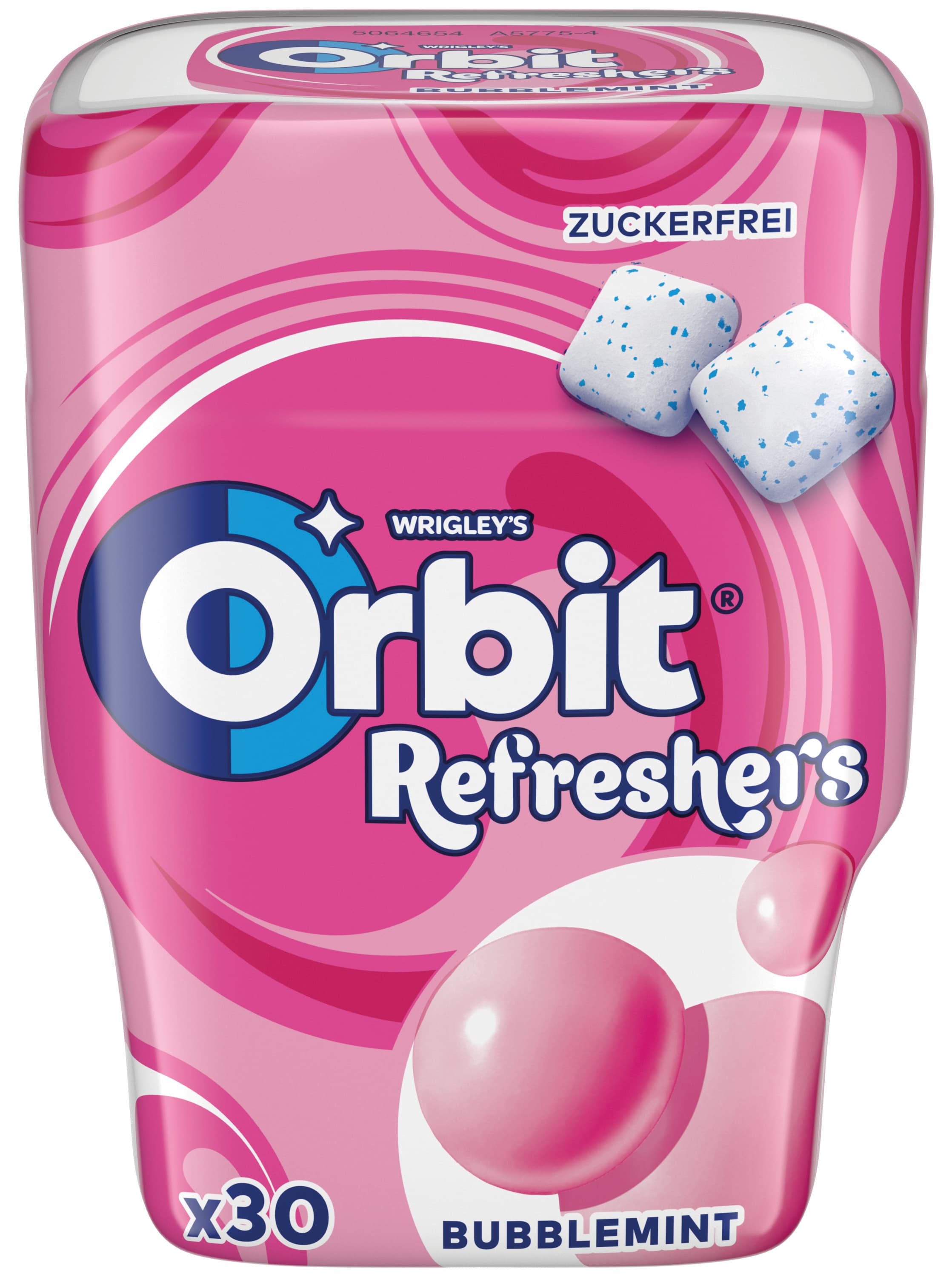 Orbit Refreshers Bubblemint zuckerfreier Kaugummi Dose