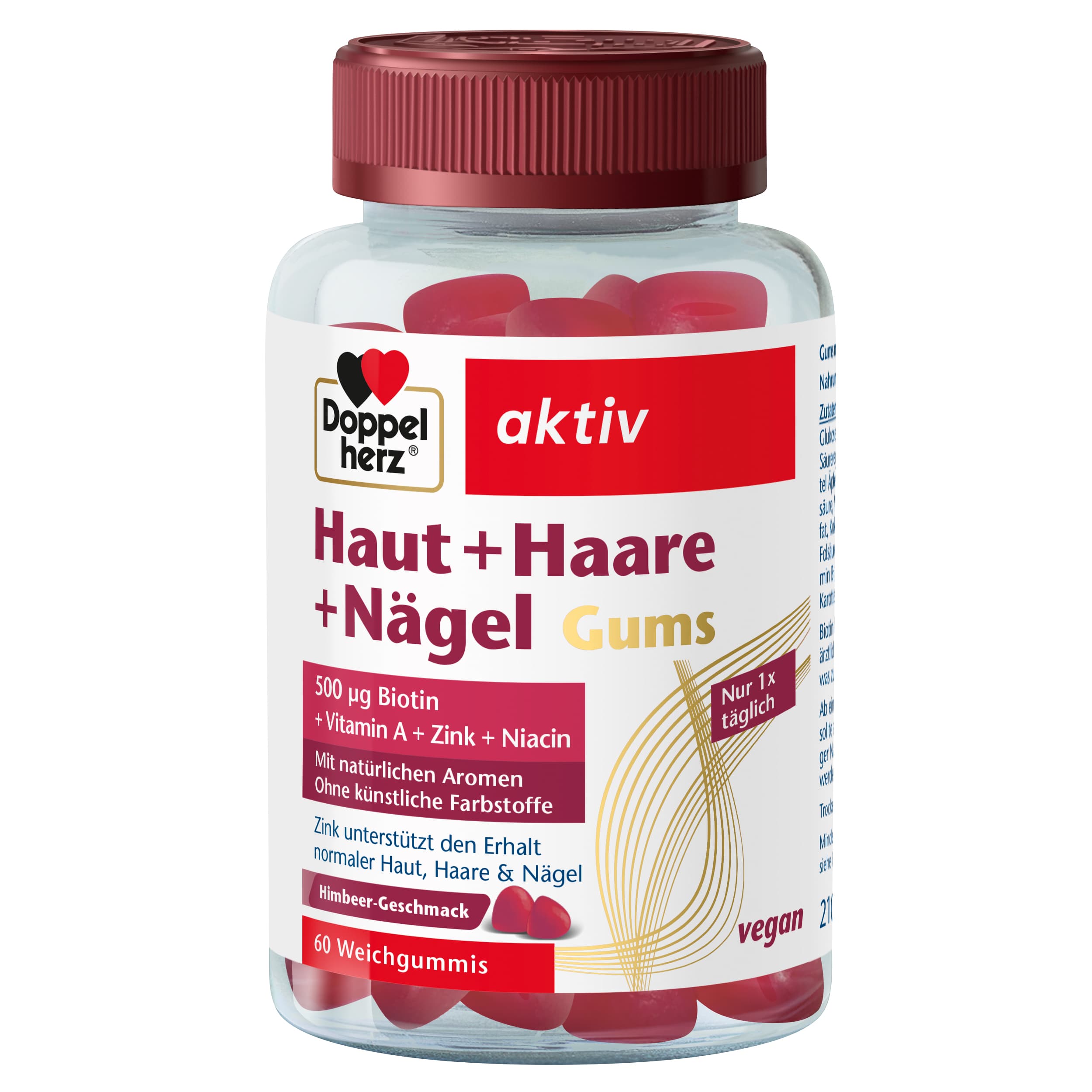 Doppelherz aktiv Haut + Haare + Nägel Gums