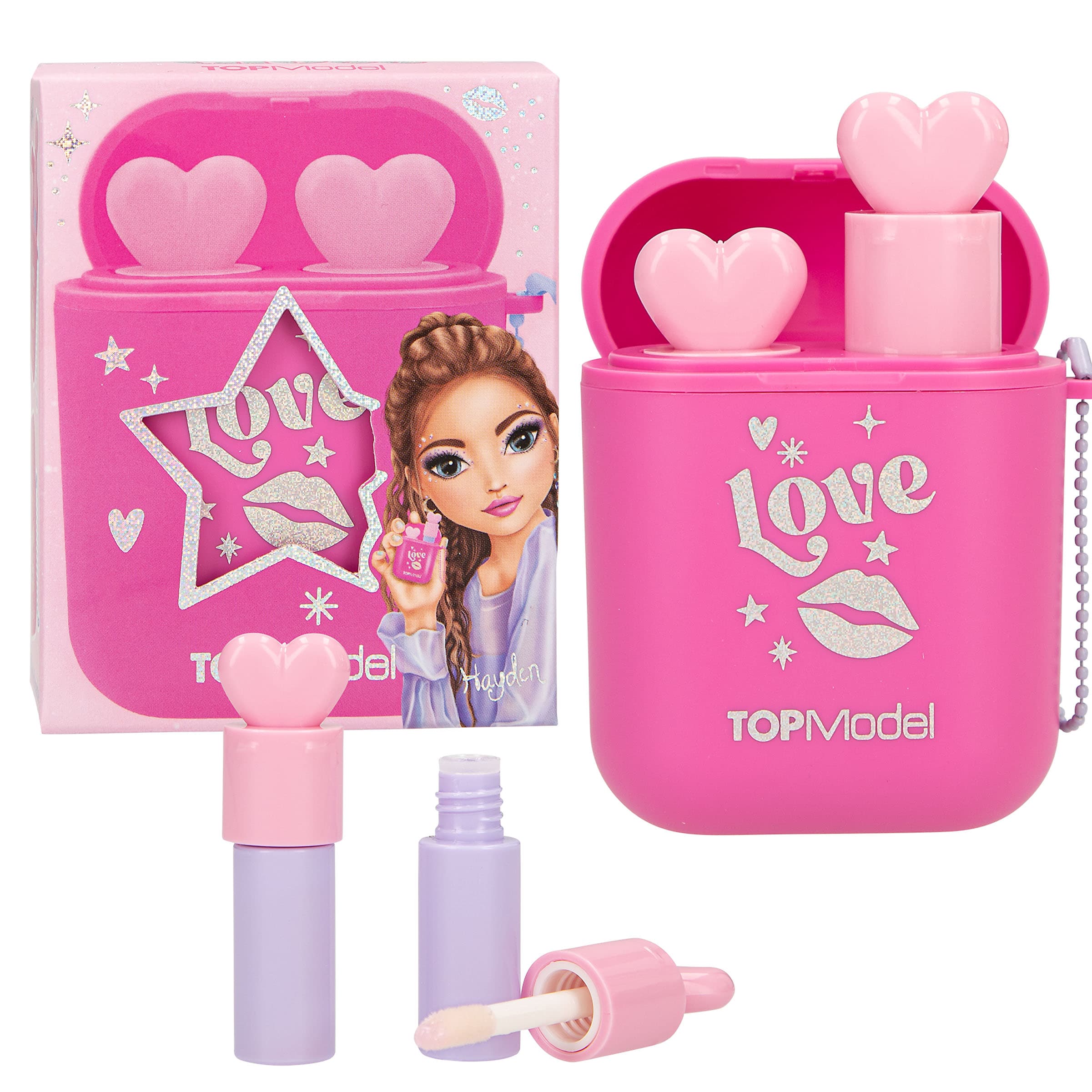 TOPModel Lipgloss Set Kopfhörer Case BEAUTY and ME