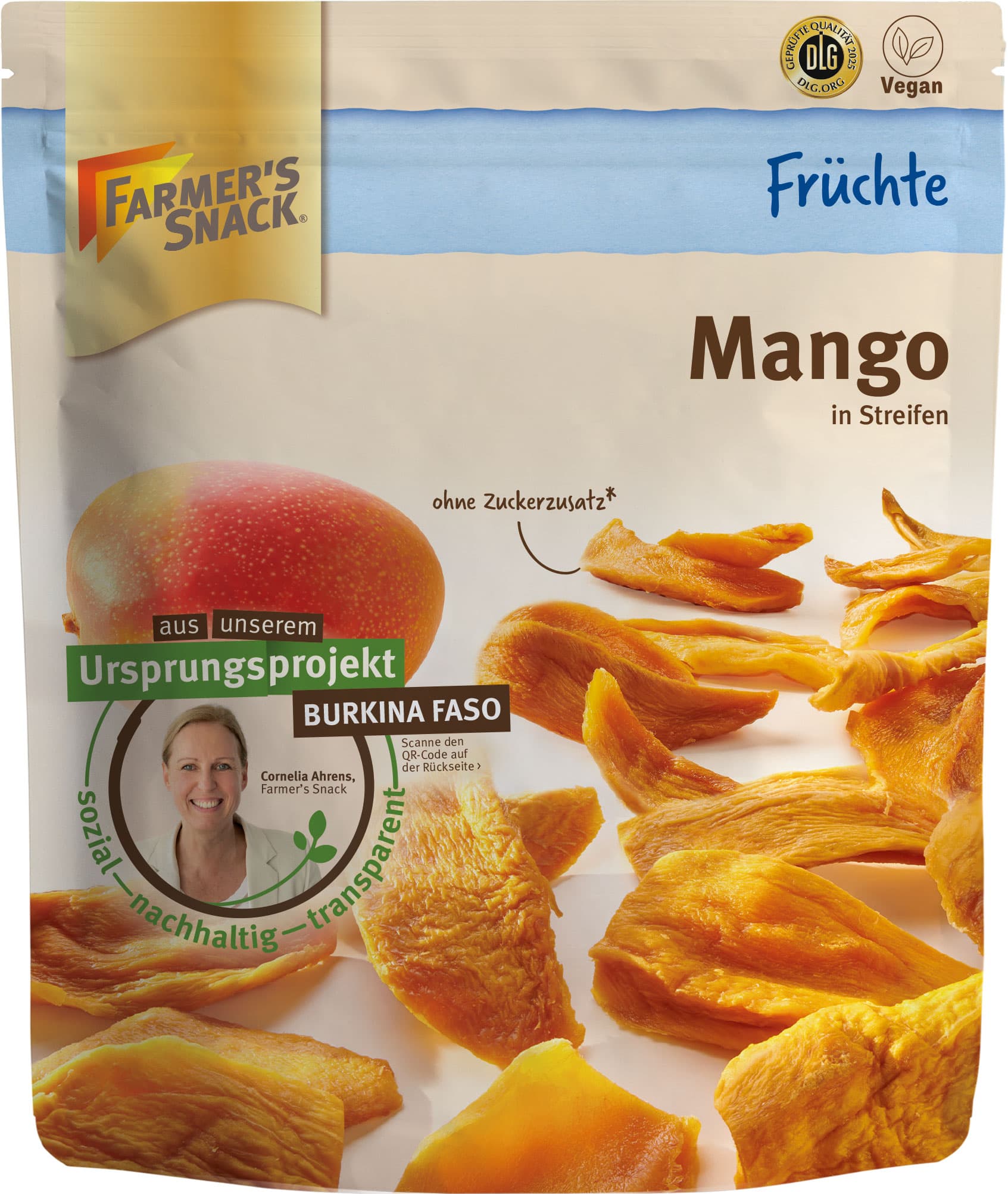 FARMER'S SNACK Mango in Streifen