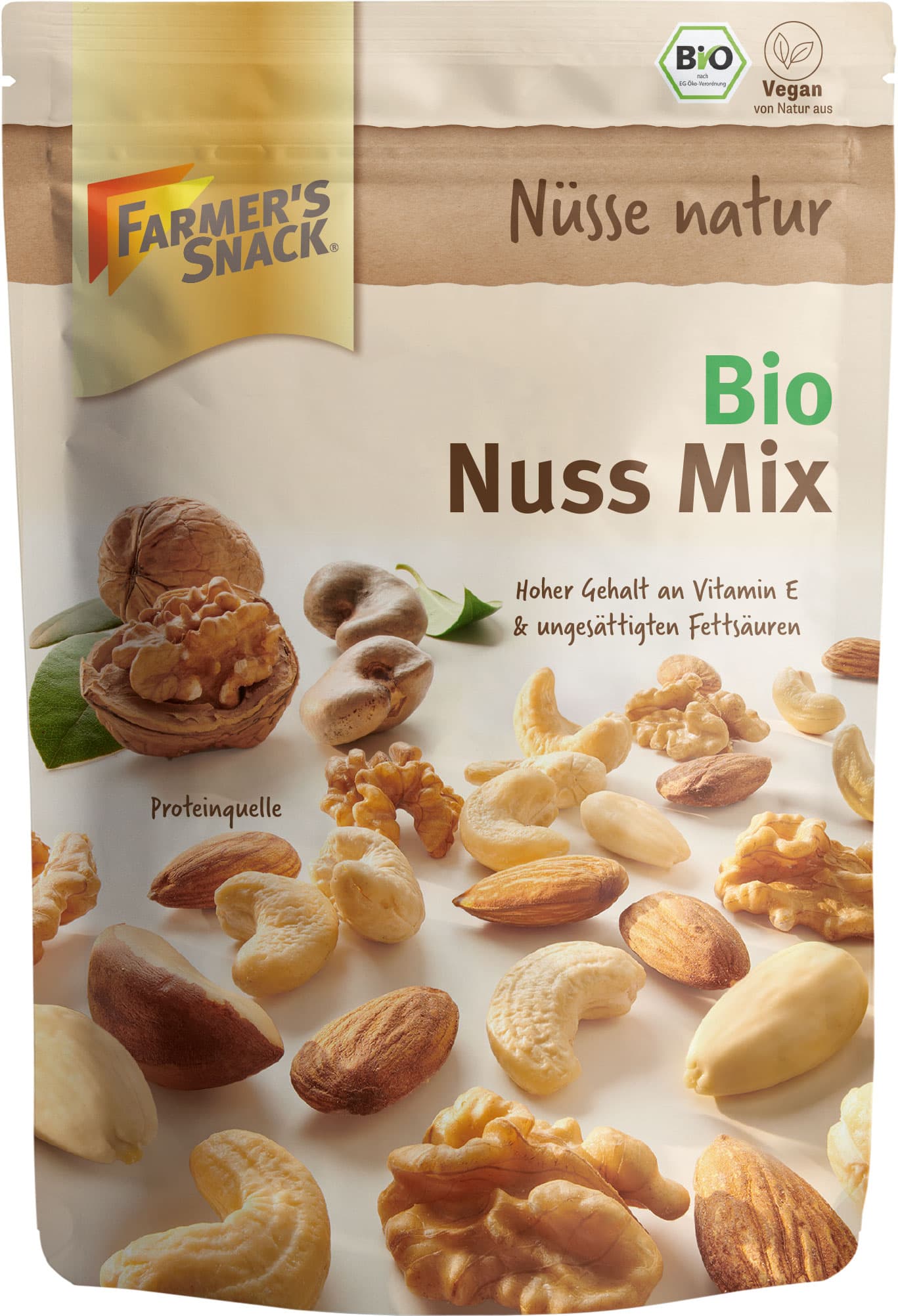 FARMER'S SNACK Bio Nuss Mix mit Paranuss