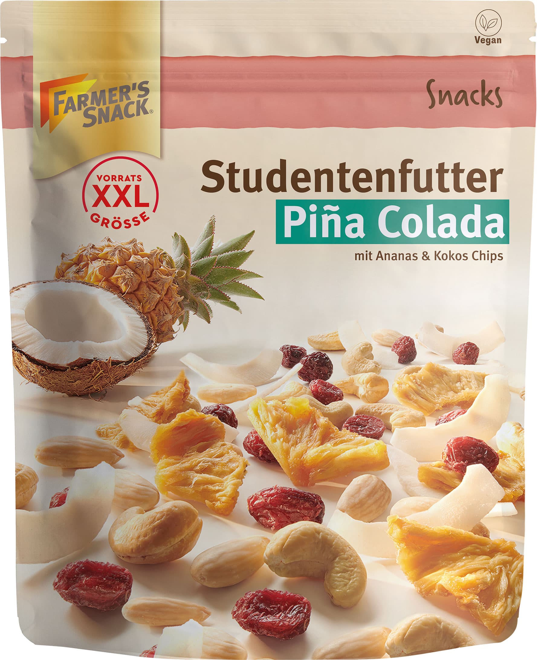 FARMER'S SNACK Studentenfutter Pina Colada