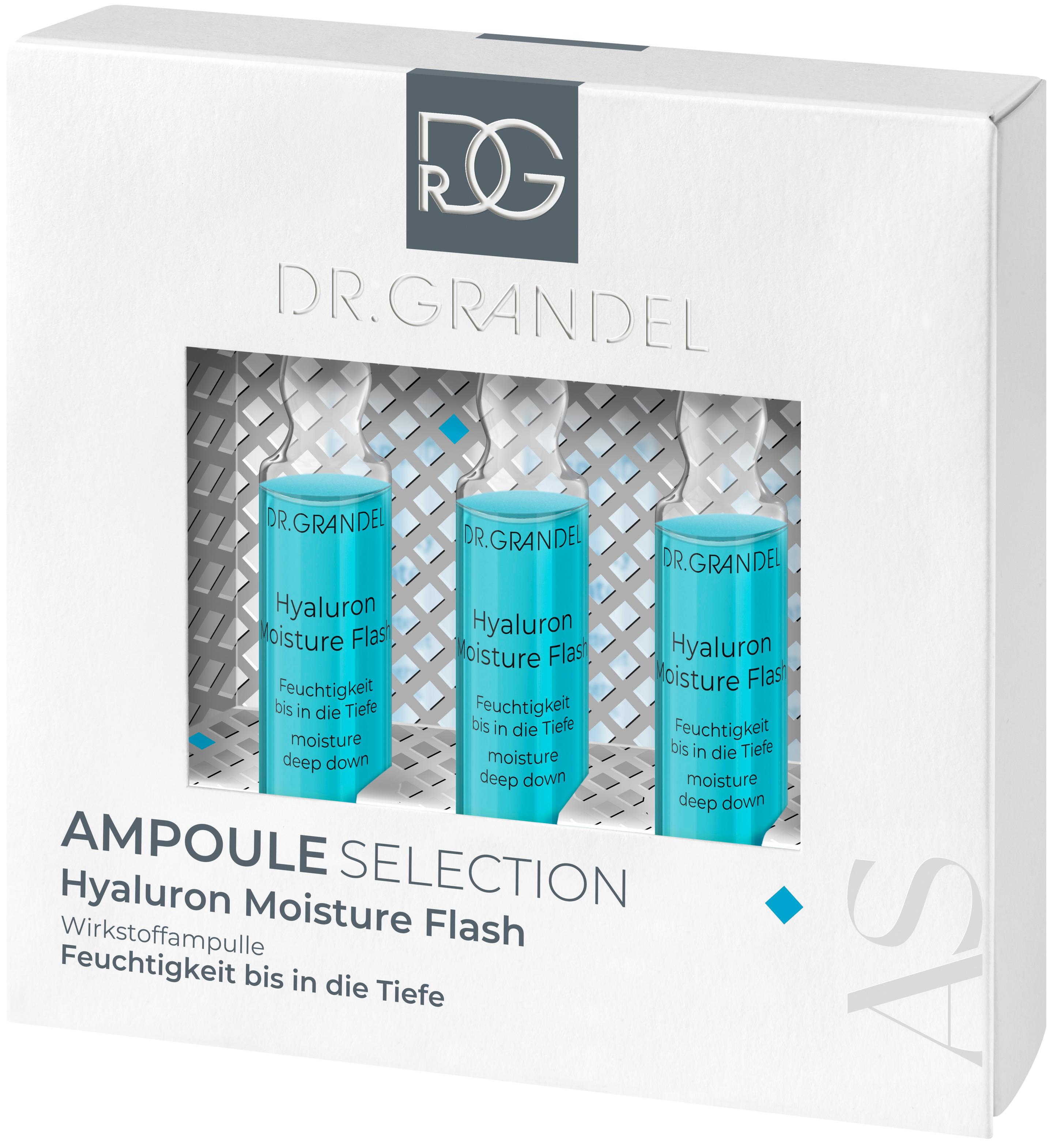 Produktbild DR. GRANDEL Ampullen Hyaluron Moisture Flash 2 von 2