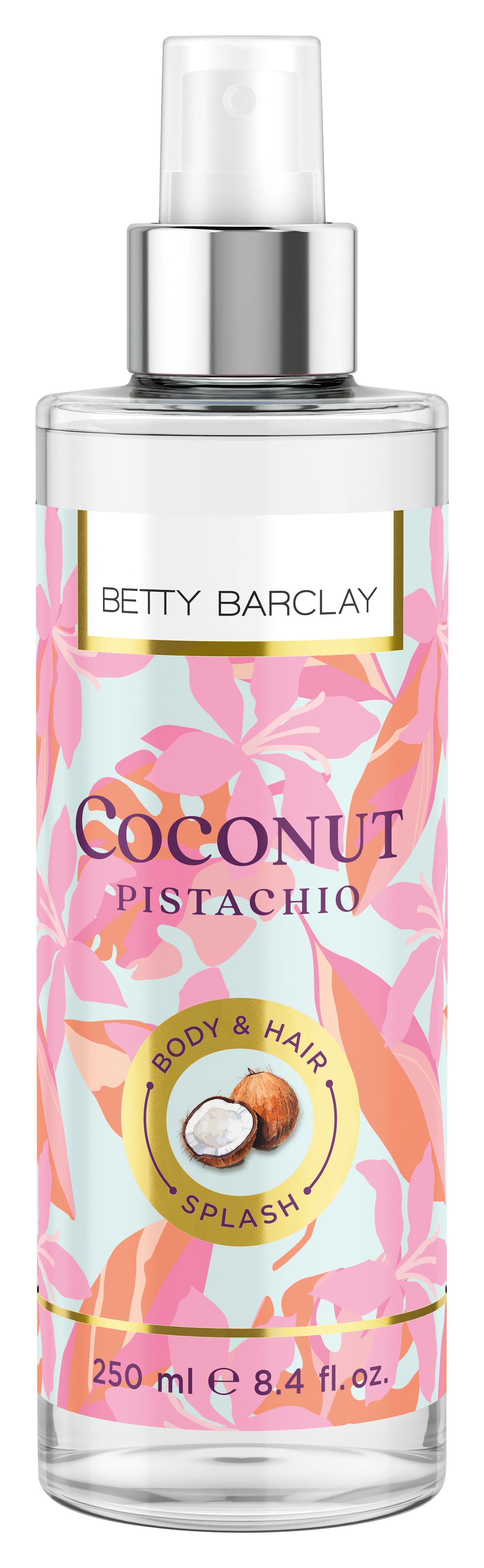 BETTY BARCLAY Coconut Pistachio Body & Hair Splash