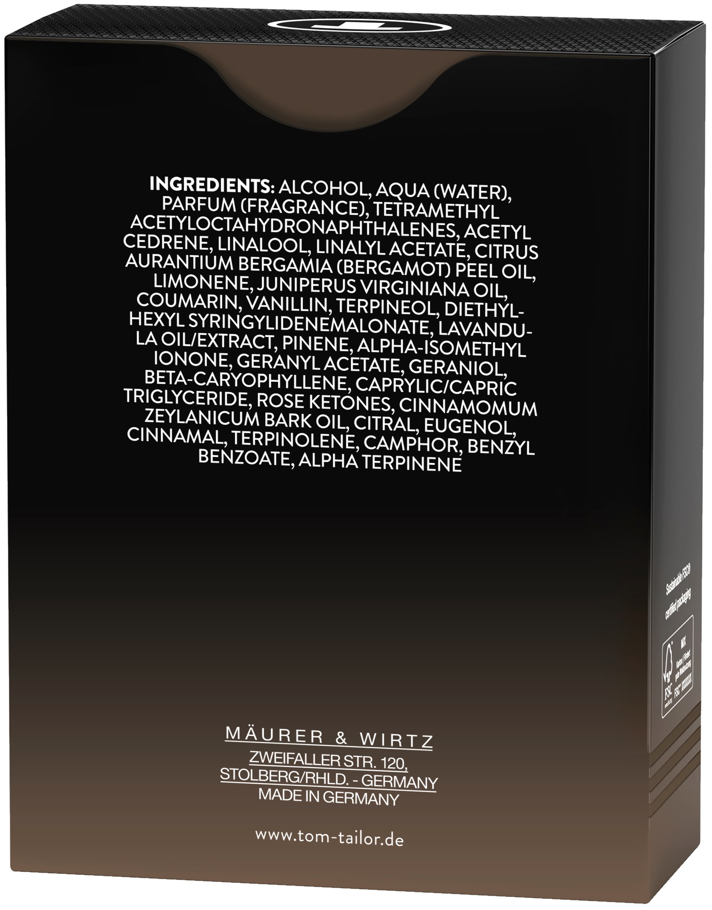 Produktbild TOM TAILOR Strong Mind Eau de Toilette 3 von 4