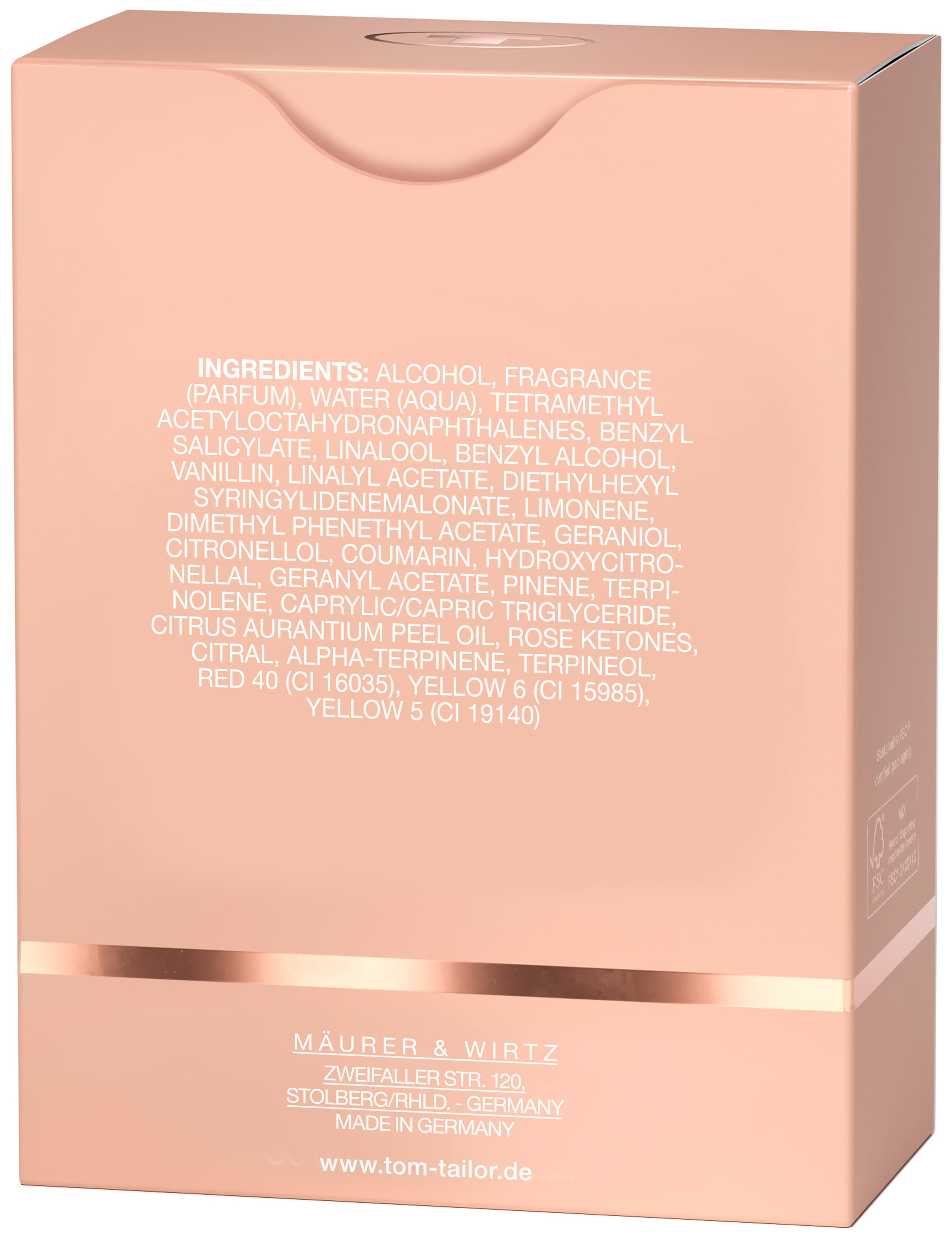 Produktbild TOM TAILOR Dream to Be Eau de Parfum 3 von 4