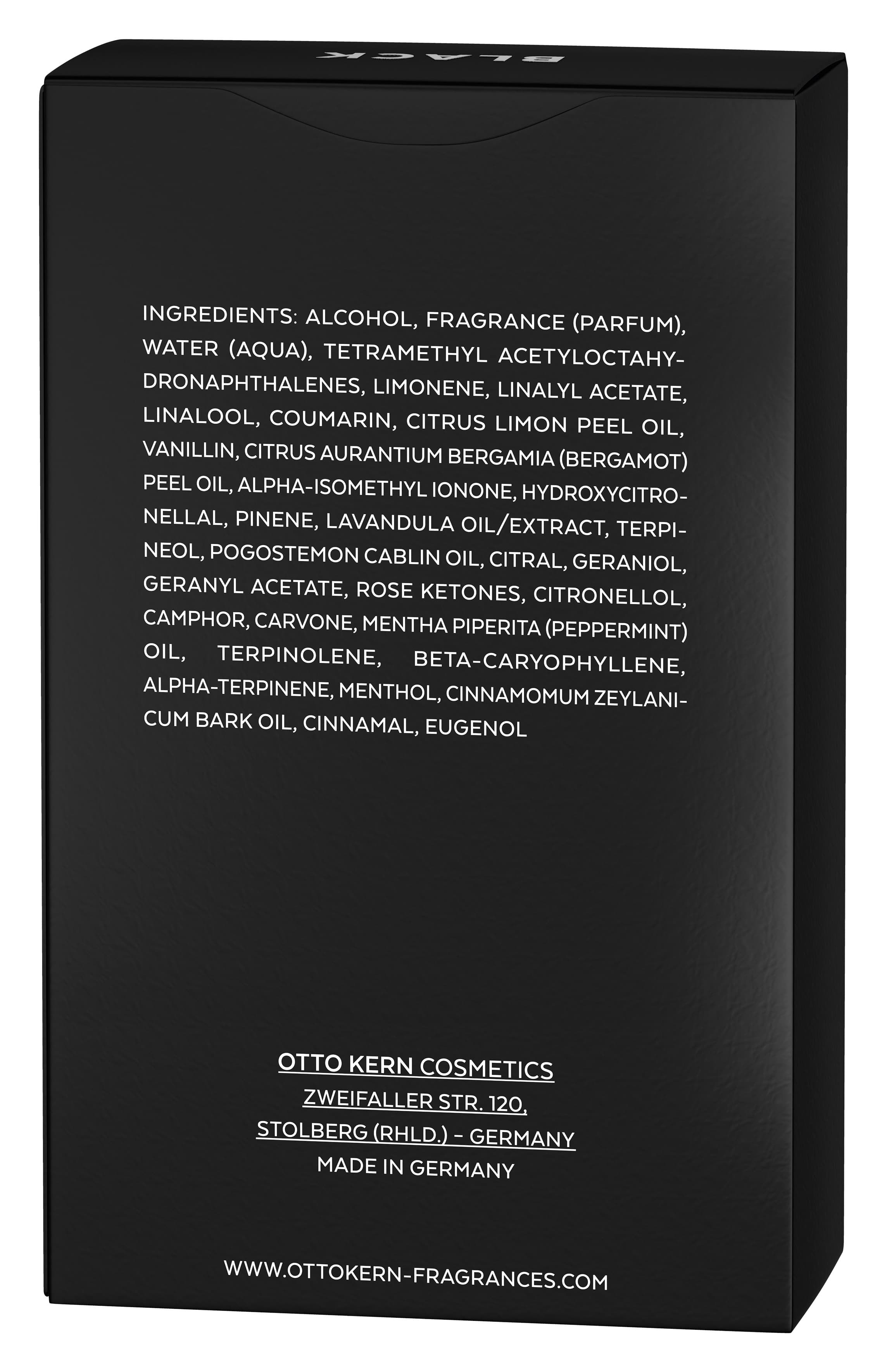 Produktbild OTTO KERN GENTLEMAN'S CODE BLACK Eau de Toilette 2 von 5