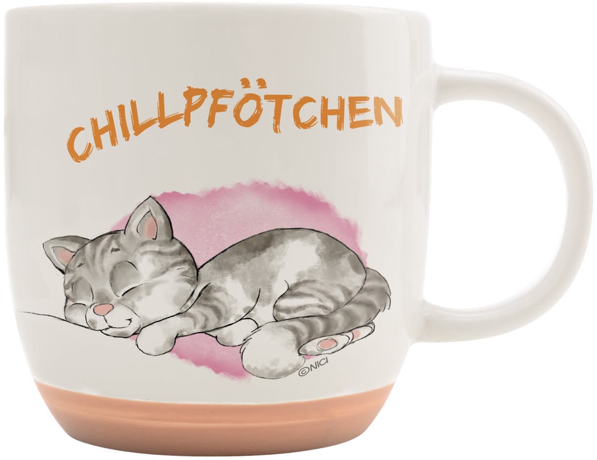 NICI Tasse Katze Chillpfötchen 400ml