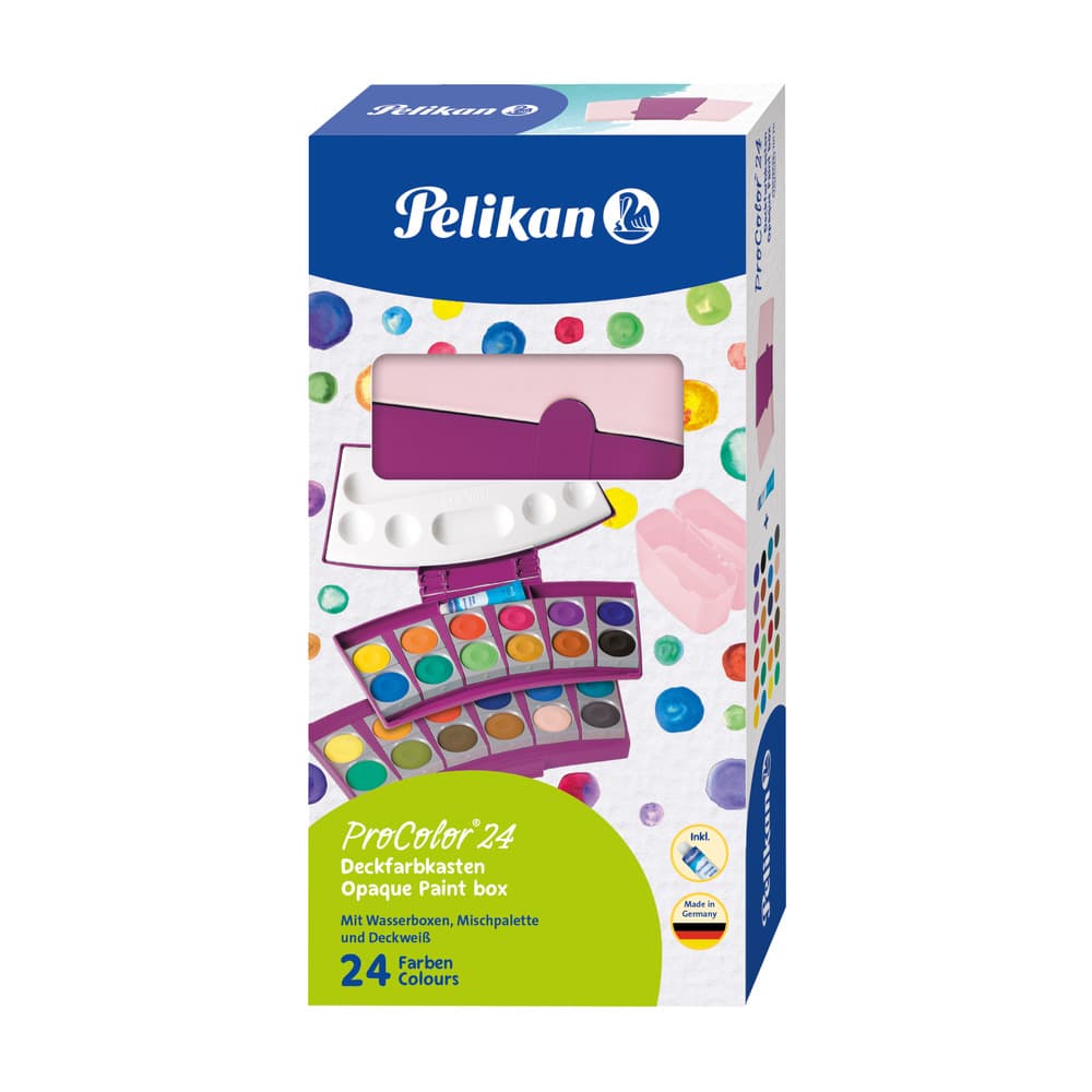 Pelikan Farbkasten ProColor® Beere/Rosa 24 Farben