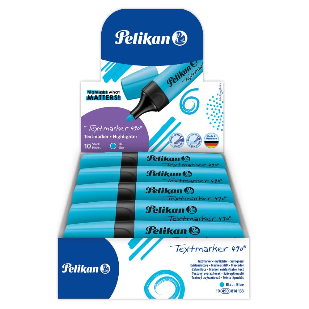 Pelikan Textmarker 490 blau