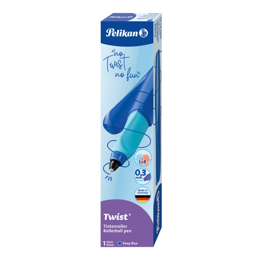 Pelikan Tintenroller Twist Deep Blue