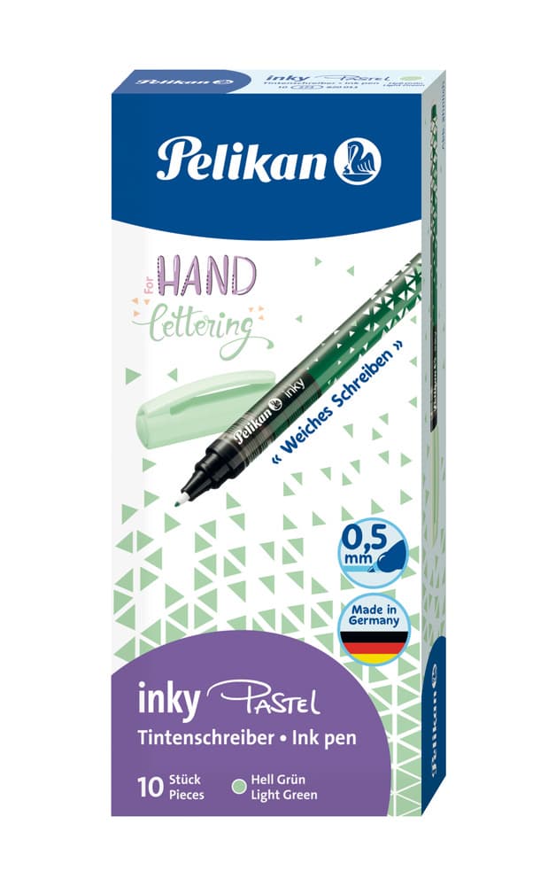 Pelikan Feinschreiber inky® Tintenschreiber Pastell Hellgrün
