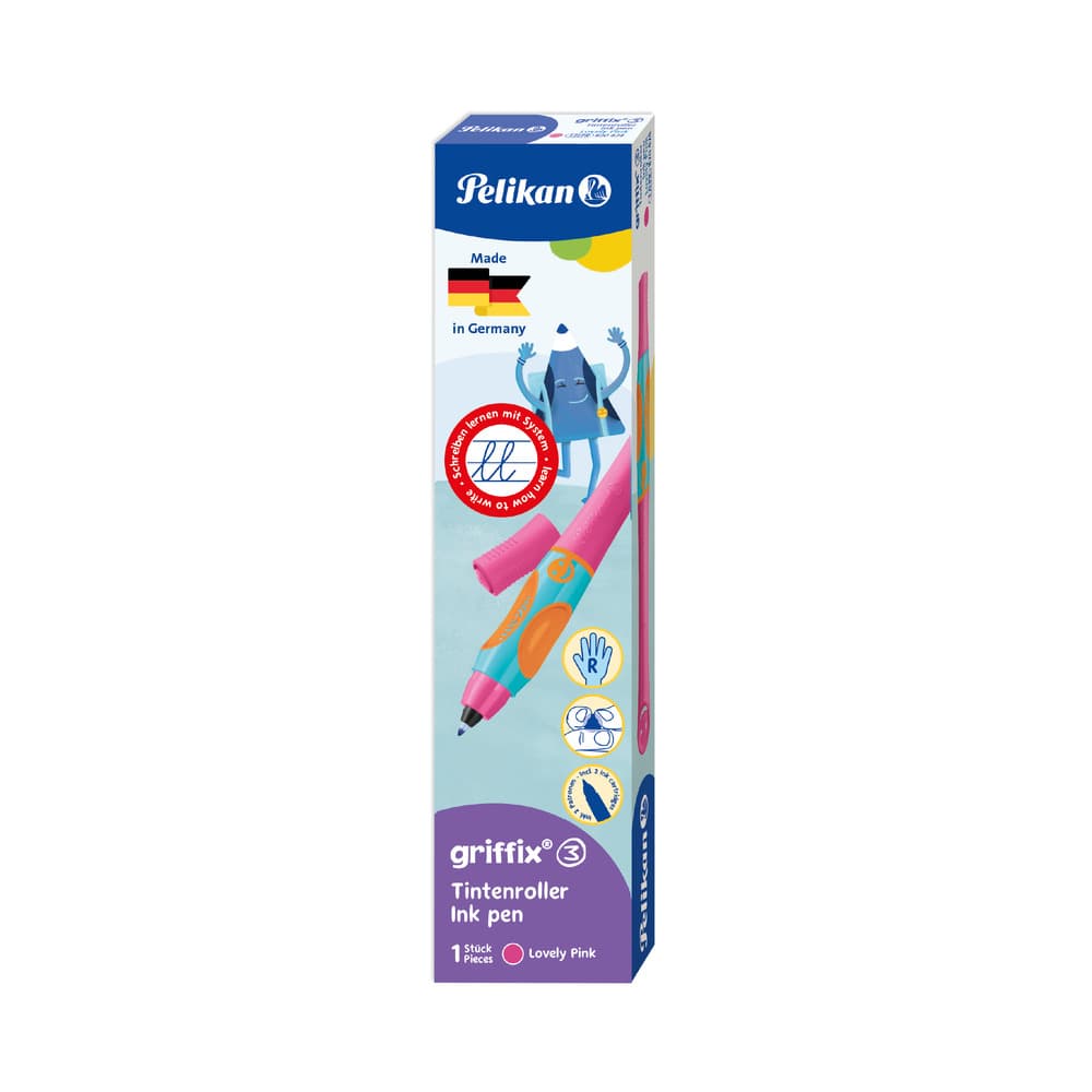 Pelikan griffix® Tintenroller für Rechtshänder Lovely Pink