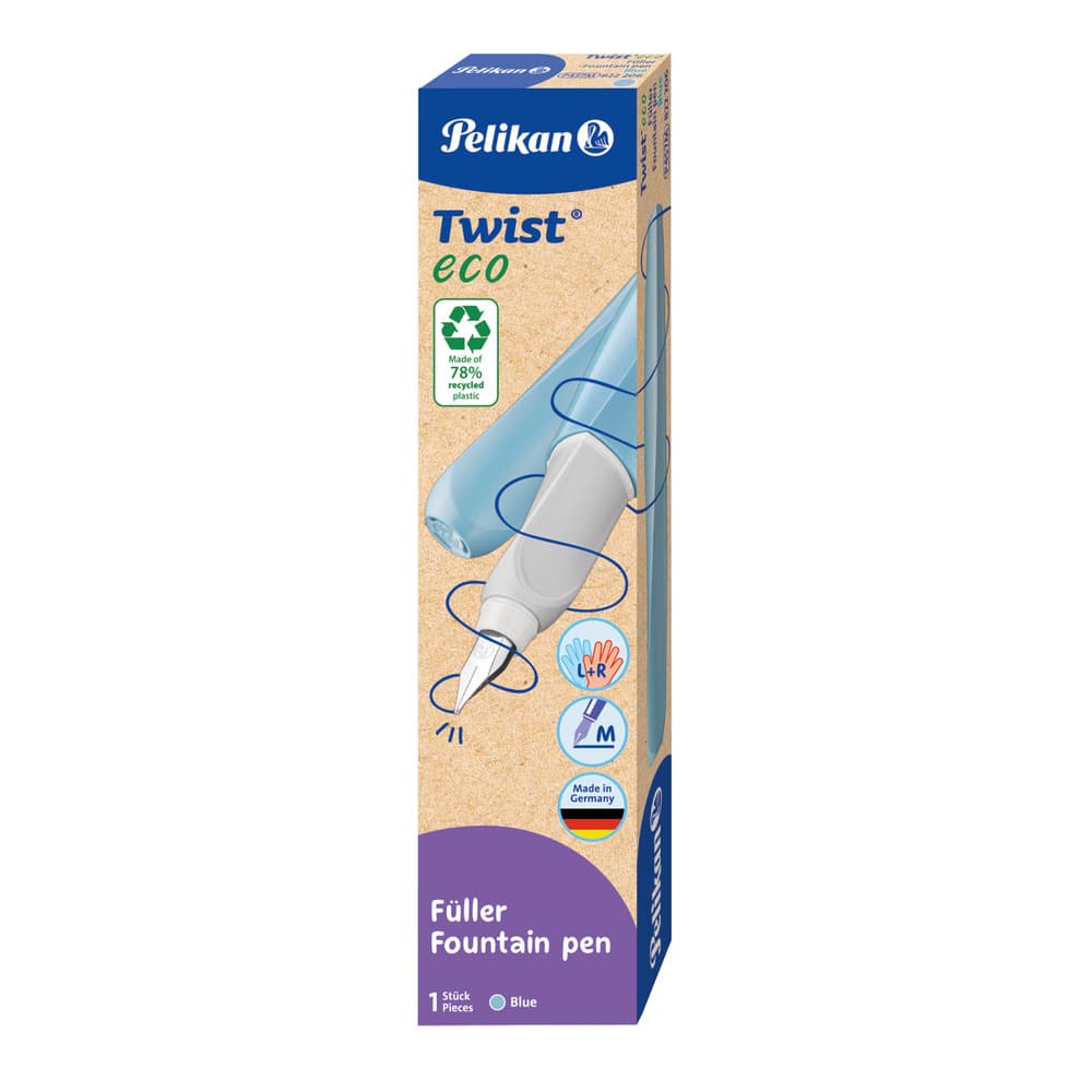 Pelikan Füllhalter Twist Eco blau
