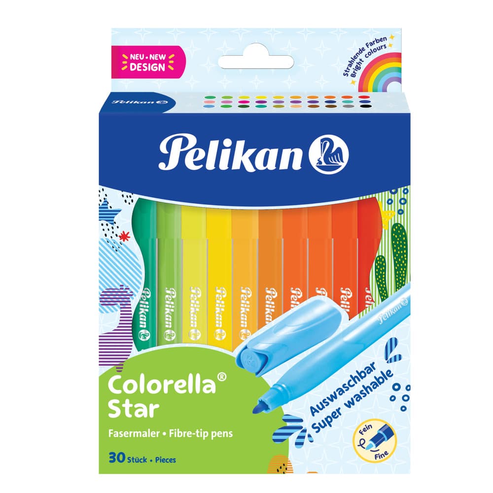 Pelikan Fasermaler Colorella Star 30er-Etui