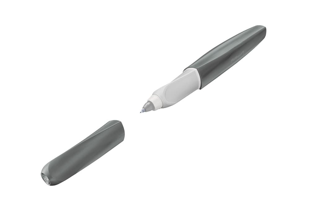 Pelikan Twist® eco Tintenroller für Rechts- und Linkshänder grey