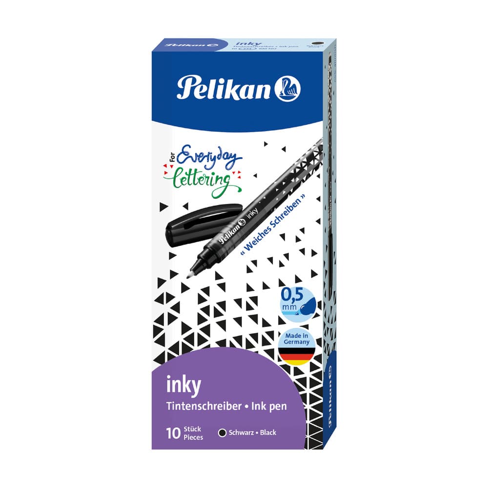 Pelikan Tintenschreiber mit Kunststoffspitze Inky 273 schwarz