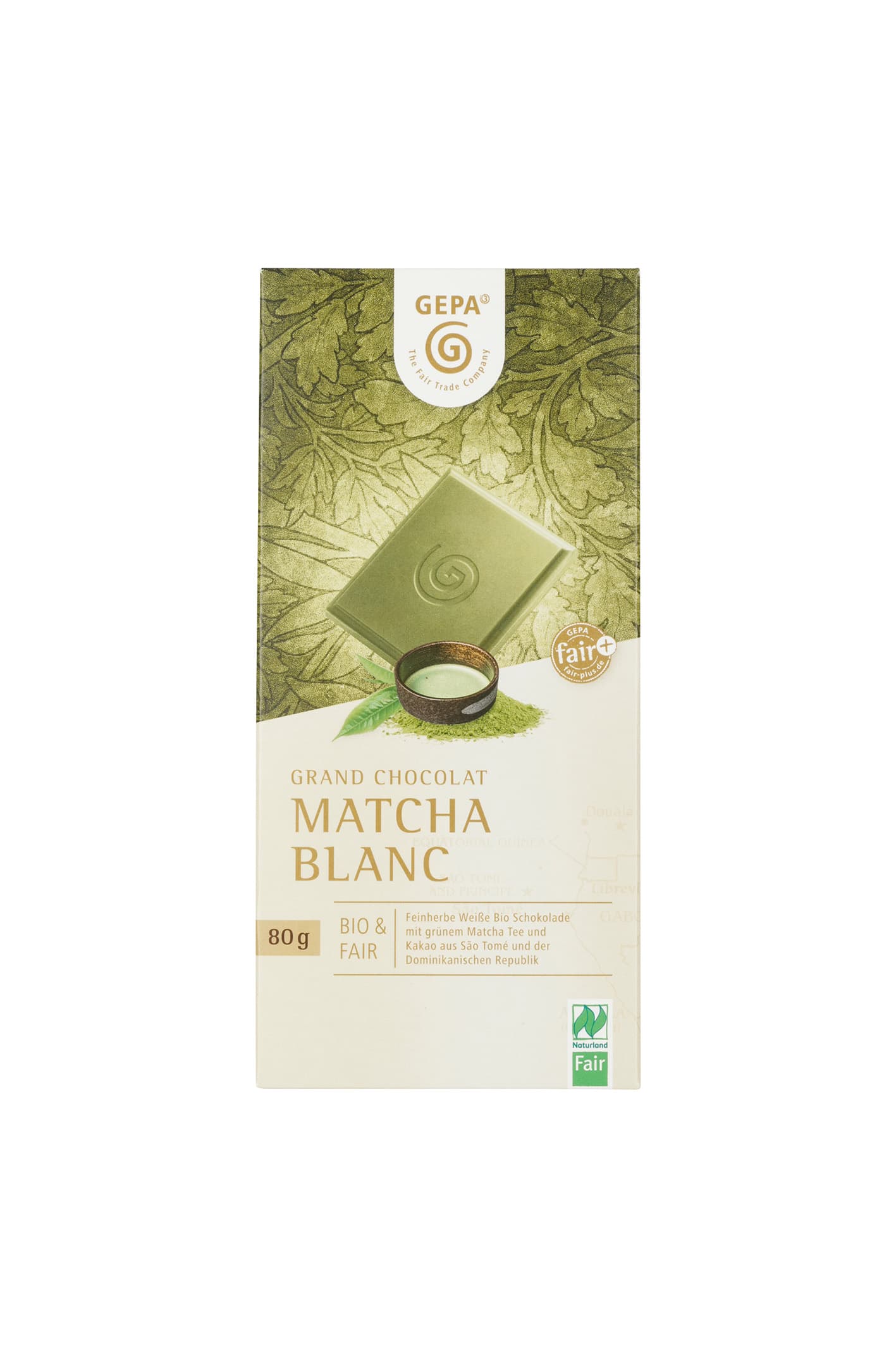 GEPA Bio Grand Chocolat Matcha Blanc