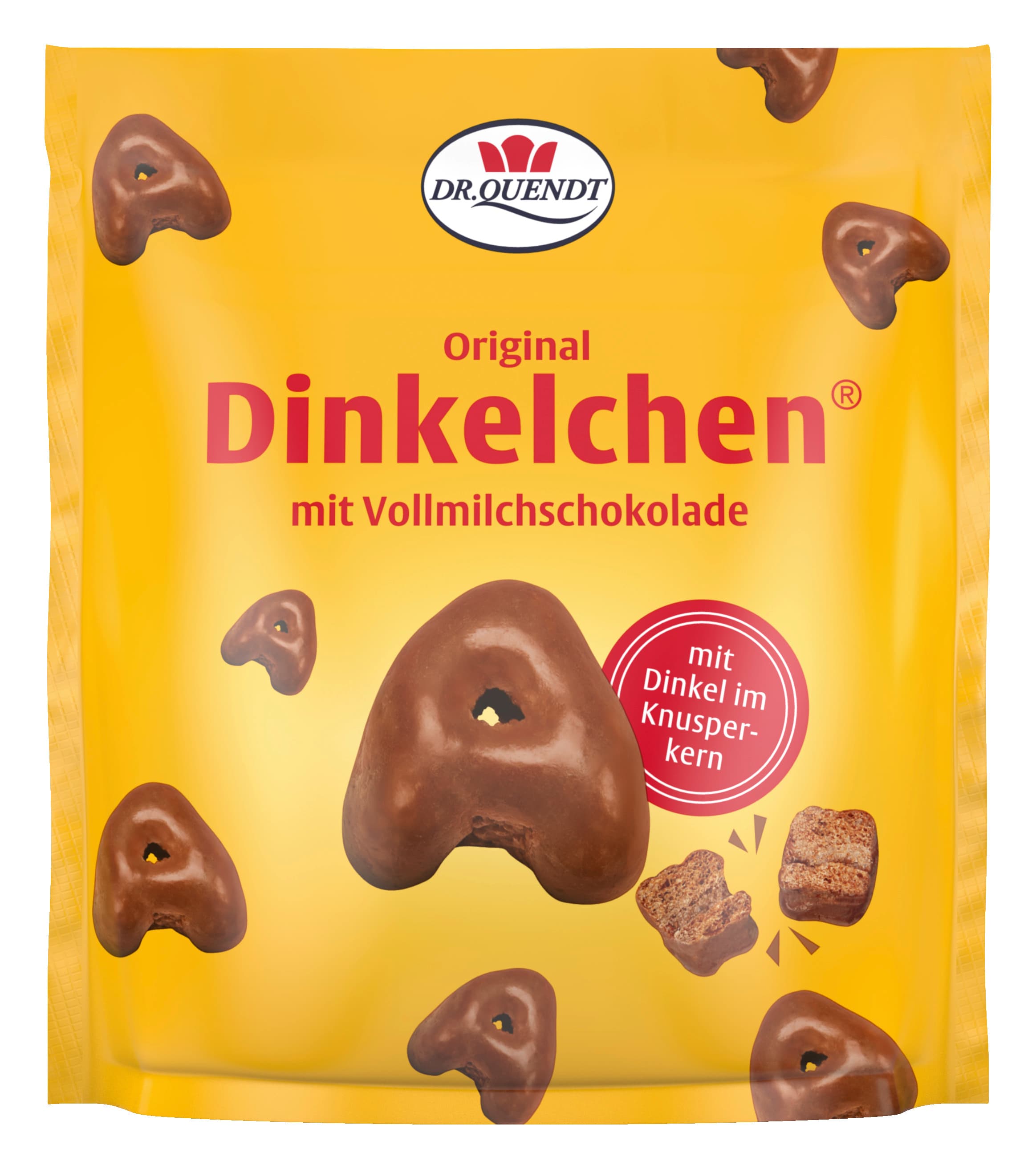 Dr. Quendt Dinkelchen mit Vollmilchschokolade