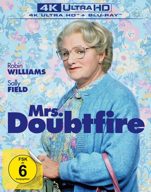 Mrs. Doubtfire - Das stachelige Kindermädchen 4K UHD + Blu-ray