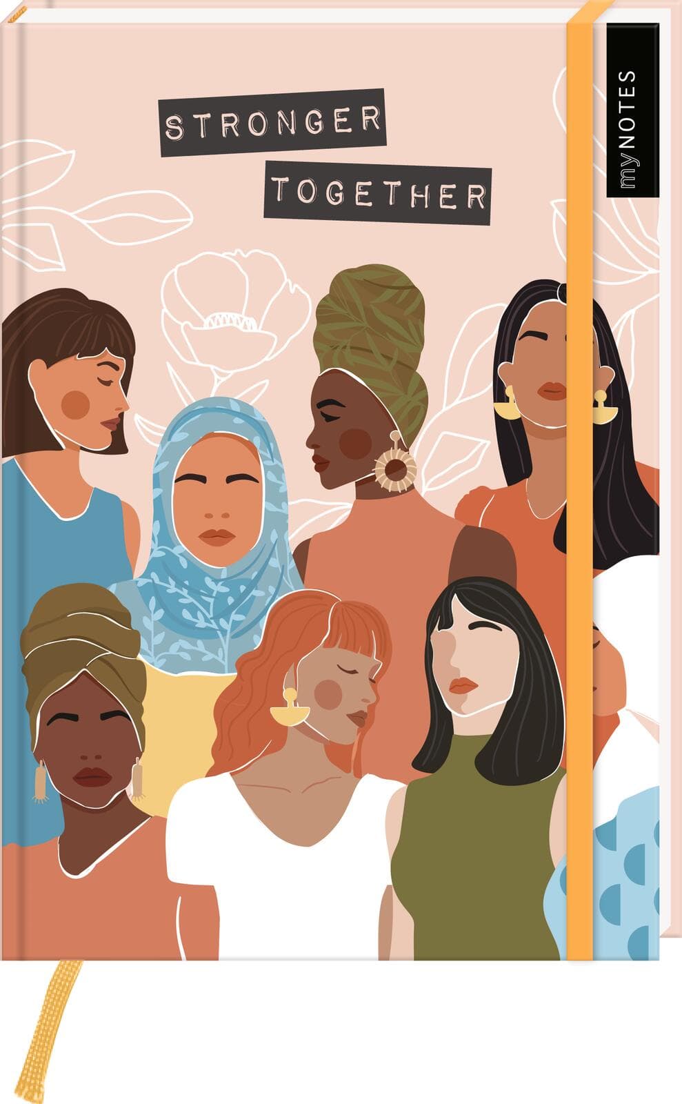 myNOTES Notizbuch A5 Stronger together