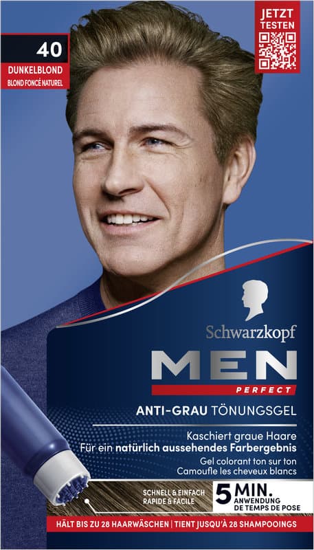 Schwarzkopf MEN PERFECT Anti-Grau Tönungs-Gel