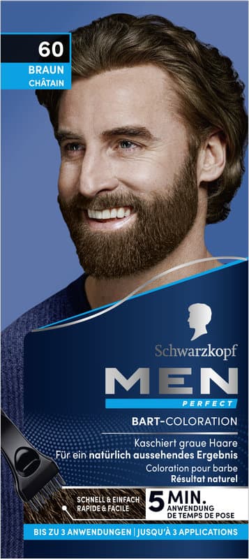 Schwarzkopf Men Perfect Coloración para barba Nivel 2