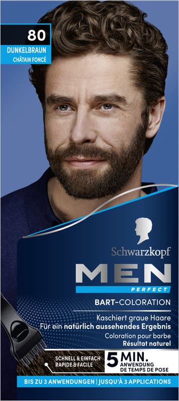 Schwarzkopf Men Perfect Bart-Coloration Stufe 2