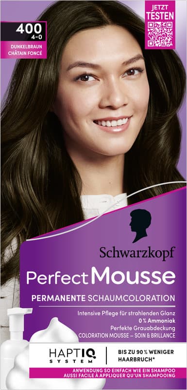 Schwarzkopf Perfect Mousse Coloración permanente en espuma