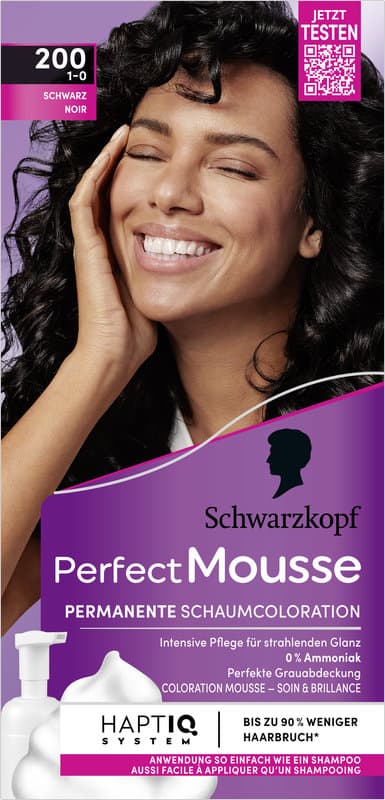 Schwarzkopf Perfect Pena trvalá penová farba na vlasy