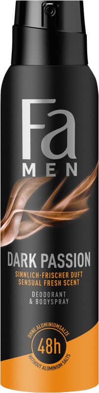 FA Men Deodorant & Bodyspray Dark Passion 