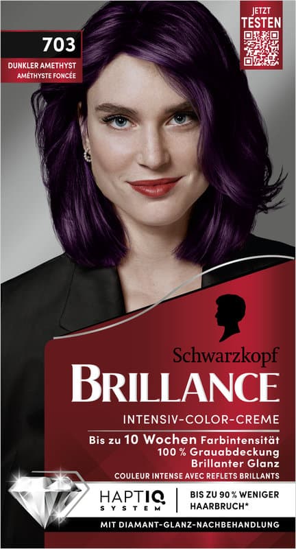Schwarzkopf BRILLANCE Crema colorante intensa