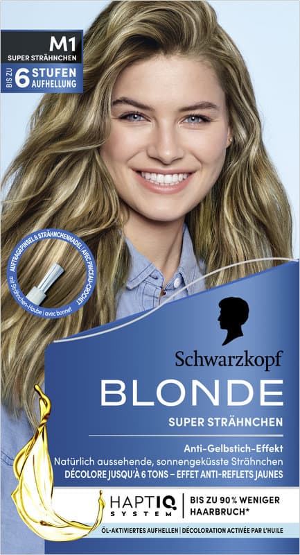 BLONDE Super Strähnchen M1 - Stufe 3