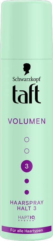 taft Haarspray Volumen alle Haartypen Haltegrad 3 - mittlerer Halt Mini
