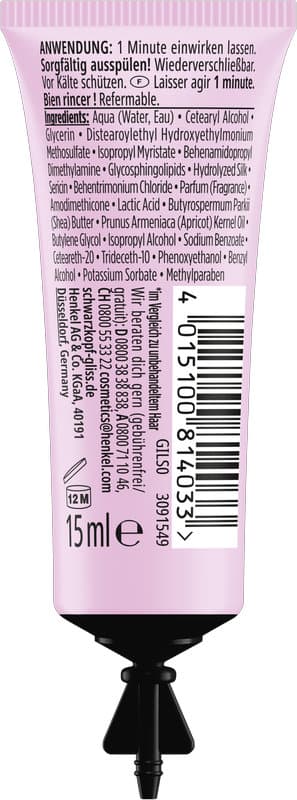 Tratamiento SOS de brillo Gliss Liquid Silk