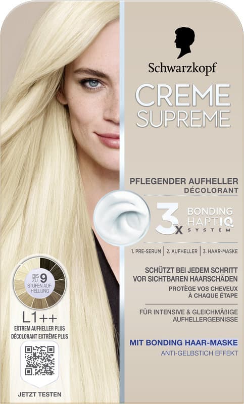 Schwarzkopf Creme Supreme L1++ Extrem Aufheller Plus