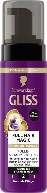Acondicionador en espuma GLISS Full Hair Magic Abundancia