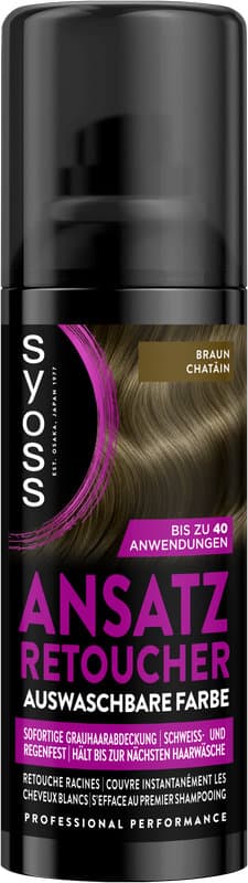 syoss Ansatz Retoucher Haarfarbe Braun
