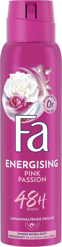FA Deospray Energising Pink Passion 