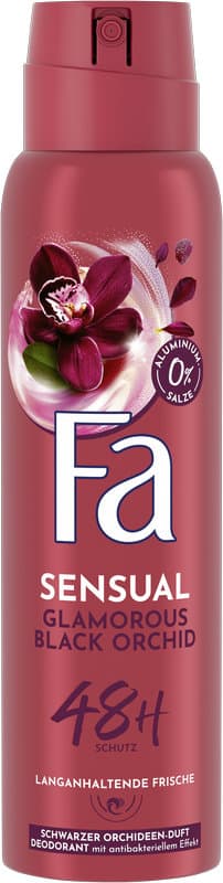 FA Deospray Sensual Glamorous Black Orchid 